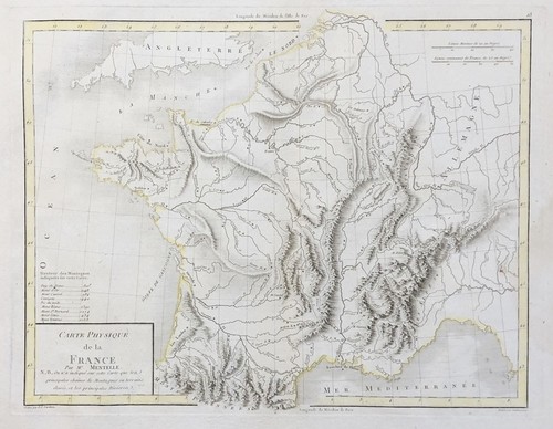 Mappa della francia - mappa,