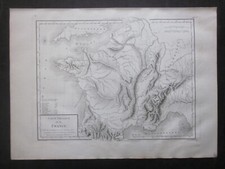 1806 Carte physique de la