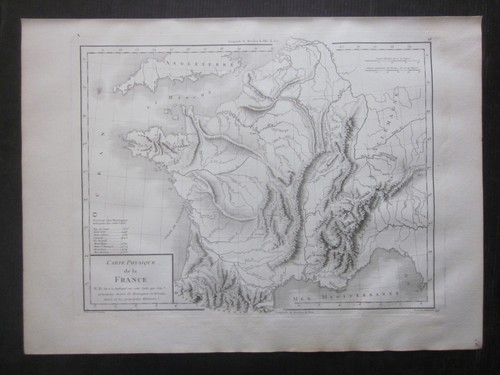 1806 carte physique la - 1806,